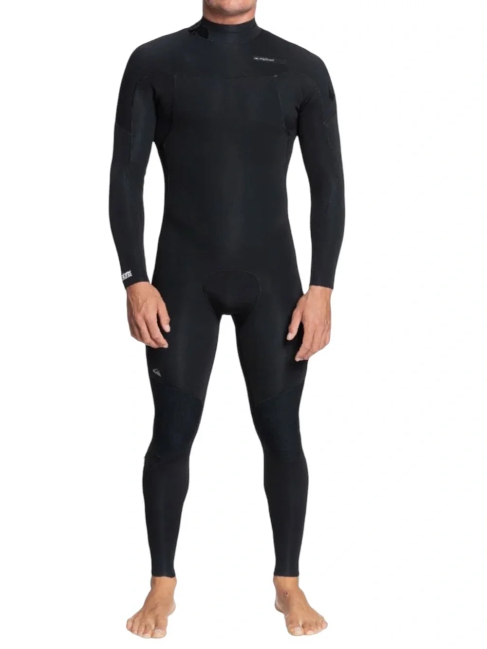 Quiksilver Everyday Sessions 5/4/3mm Back Zip Full Wetsuit Black Mens Size M NEW